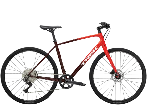 Bicykel TREK FX 3 DISC M, Viper Red to Cobra Blood Fade