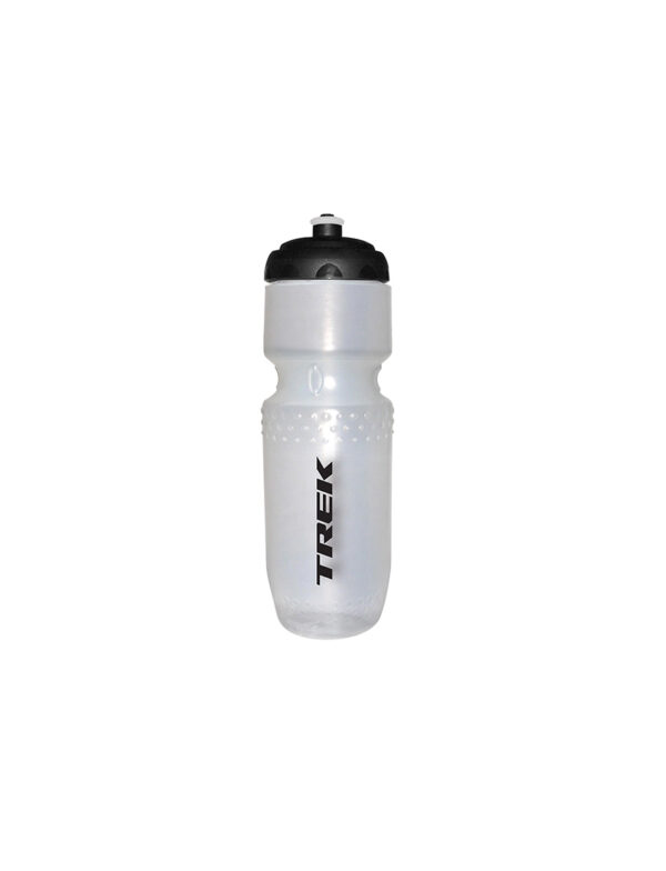 Fľaša TREK s logom biela / čierne logo 710ml